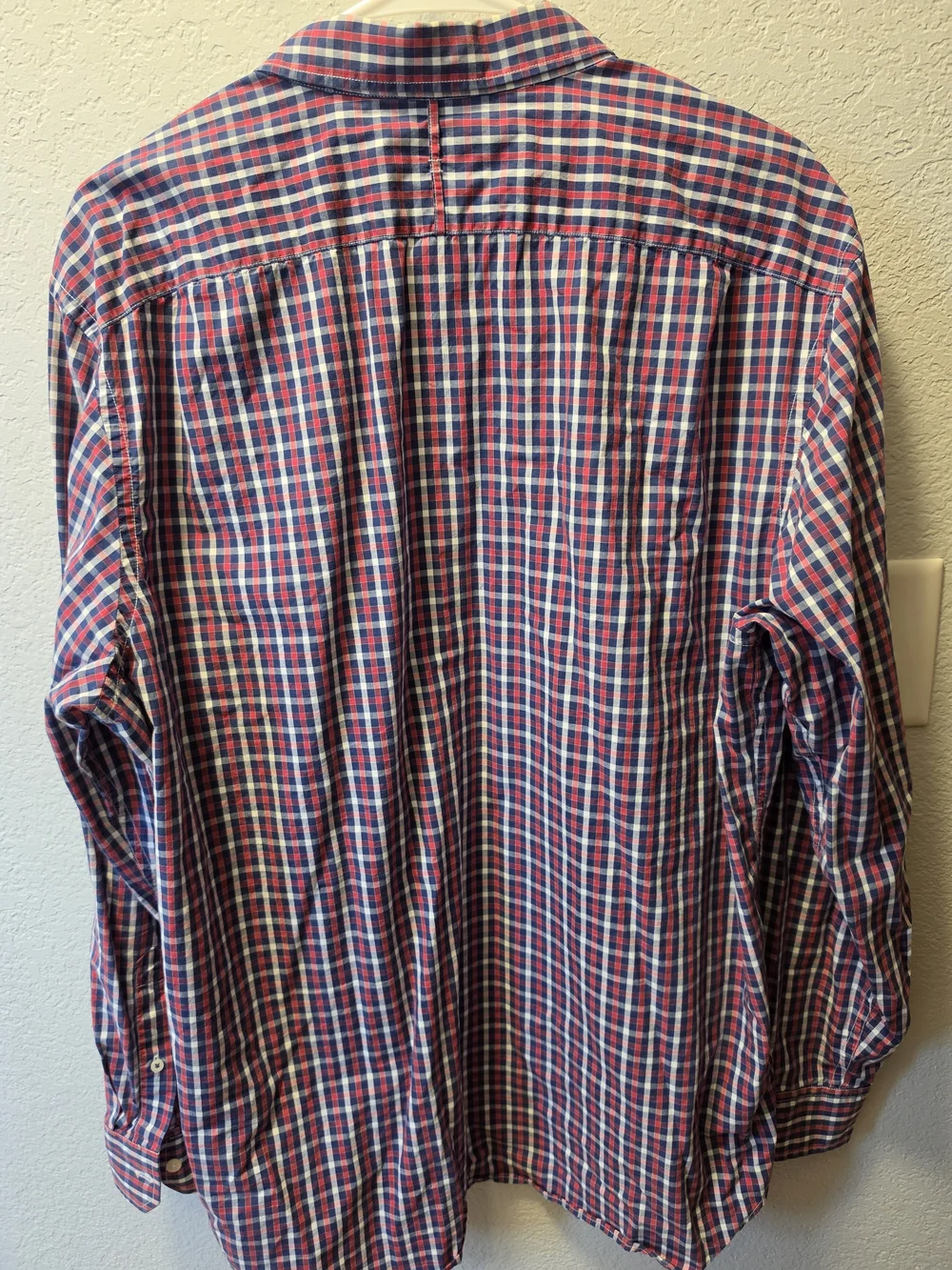 Banana Republic classic plaid